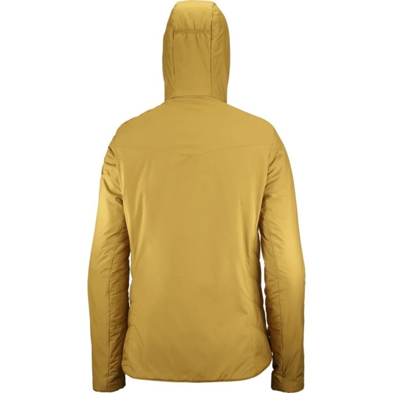 Yellow Salomon Outrack Women's Insulated Jackets | PH 76059J